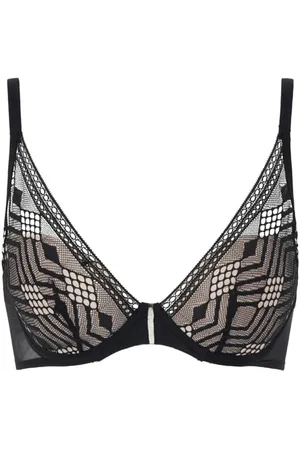 Passionata Co Bra Tshirt Plunge Black