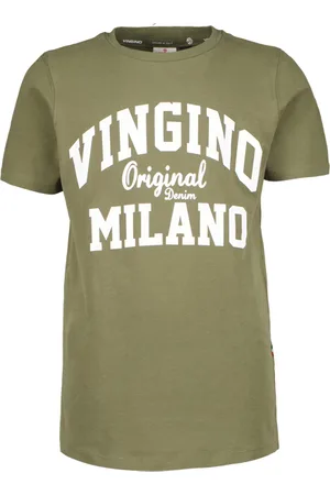 Vingino Tshirt-classic-logo-rnss Army Green