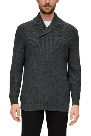 QS by s.Oliver Pullover Grey/black