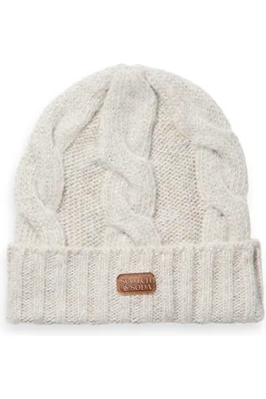 Scotch&Soda Metallic Beanie Metallic Ecru