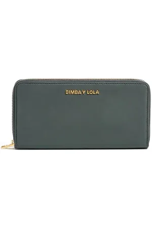 Bimba y Lola Green-gray Horizontal Wallet