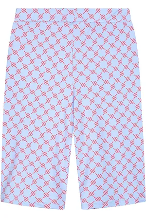 Daily paper Blue Red Monogram Kycling Shorts