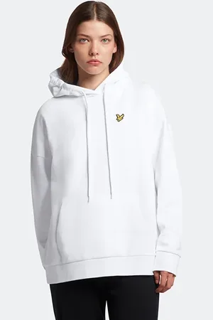 Lyle & Scott Oversized Hoodie White