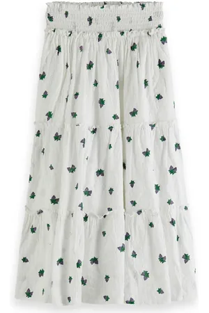 Scotch&Soda All-over Printed Grape Maxi Skirt Mini Grape