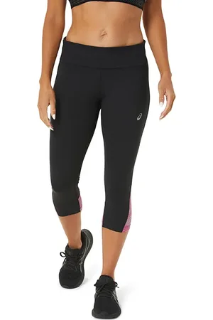 Asics Sport Rflc Knee Tight Performance Black/fuchsia Red