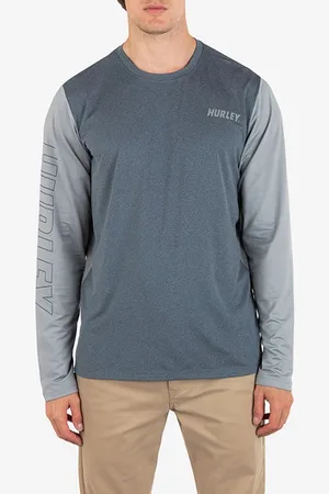 Hurley H2o-dri Easton Fastlane Long Sleeve Ion Grey