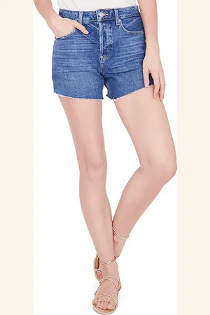 Paige Noella Cutoff Shrt Cvrd Btnfly Stella Nova Distressed