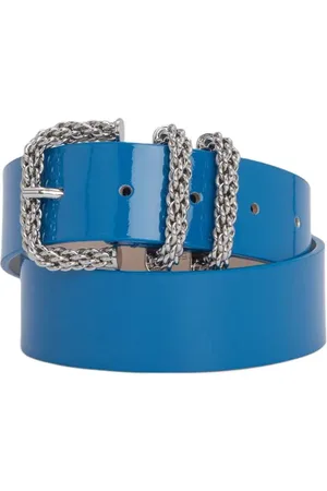 By Far Katina Cerulean Patent Leather Cerulean