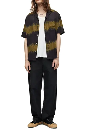 AllSaints Disarm Ss Shirt Jet Black