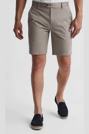 Reiss Wicket Shorts Brown