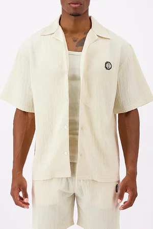 Black Bananas Mono Relax Shirt Sand
