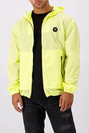 Black Bananas Initial Windbreaker Lime
