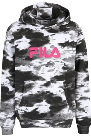 Fila Seck Classic Logo Hoody Black Smoke Aop