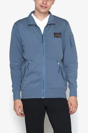Signal Mikkelsi Zip Cardigan Blue Mirage