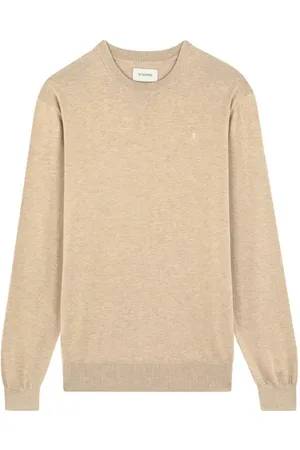 SCALPERS Skull Round Neck Beige