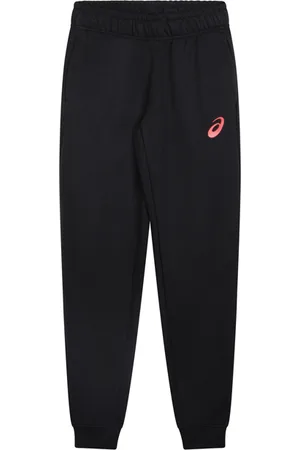 Asics Big Logo Sweat Pant Performance Black/laser Pink