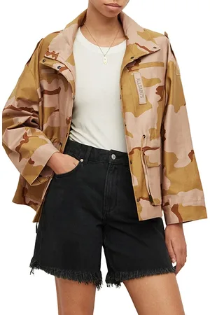 AllSaints Katey Jacket Pink Camo