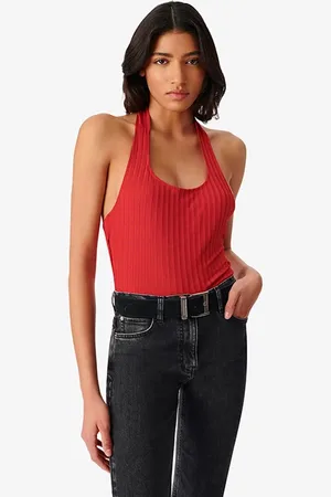 IRO Bana Tank Top In Cardinal Red
