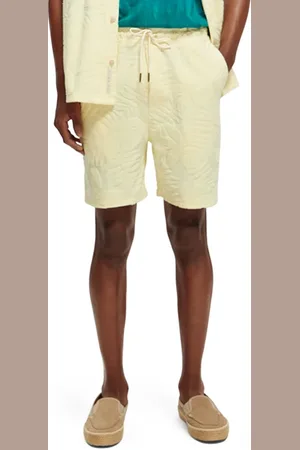 Scotch&Soda Terry Jacquard Shorts Banana