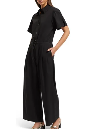 Scotch&Soda Wide Leg Jumpsuit Evening Black