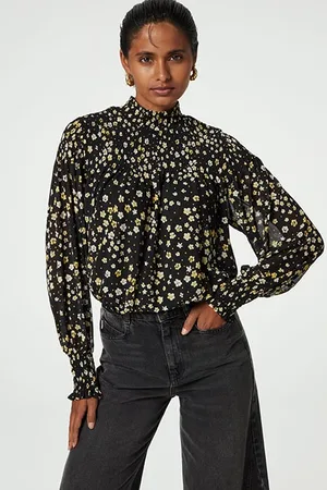 Fabienne Chapot Mila Top Black/dijon Yellow