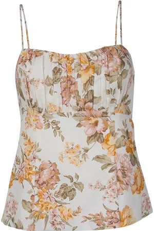 Forever New Sally Gathered Babydoll Bustier Vintage Splendor