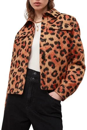 AllSaints Honor Leo Jacket Brown