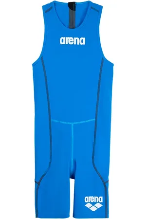 Arena M Trisuit St Rear Zip Brilliant Blue