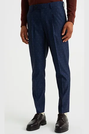 WE Fashion Pantalon Cobalt Blue