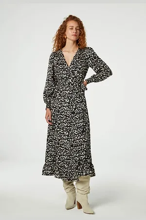 Fabienne Chapot Natalia Dress Black/oat Melange