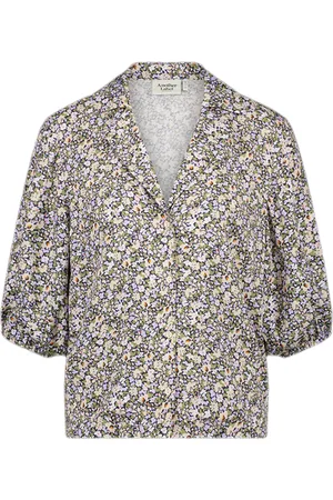 ANOTHER LABEL Najar Shirt S/s Multi Flower