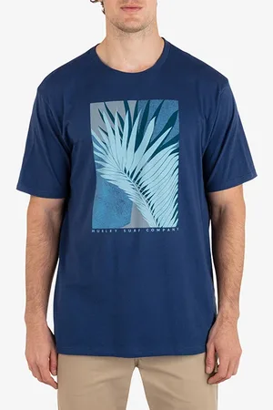 Hurley Evd Coffee Shop Short Sleeve Blue Void