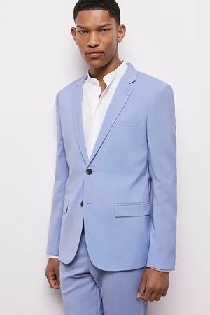 The Kooples Veste Costume Col Classique Light Blue