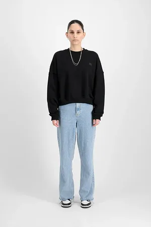 Alpha Industries Alpha Essentials Rl Sweater Black