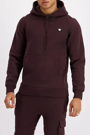 Black Bananas Hex. Hoodie Brown