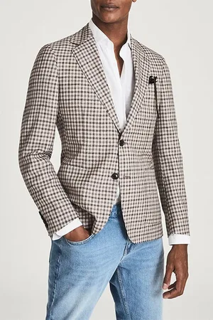 Reiss Trip Blazer Brown
