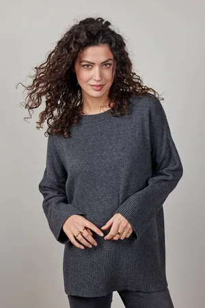 DIDI Pullover Sole Cashmere Dark Grey Melange