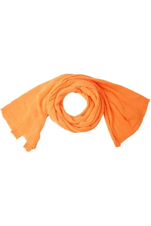 MUCHO GUSTO Scarf Oblong Wool Orange