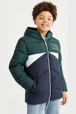 WE Fashion Jacket Midlong Dark Green