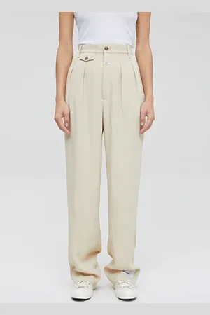 Closed Unisex M. Philouze Chino Pants Yellow Straw