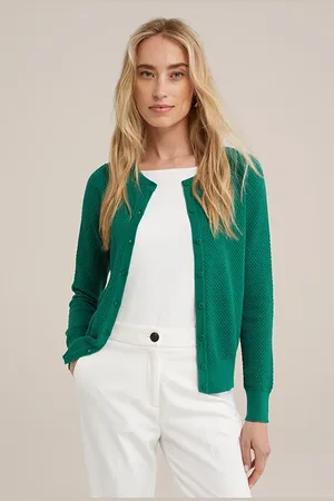 WE Fashion Cardigan Sea ​​green