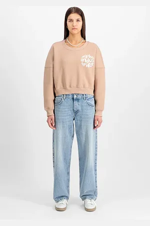 Alpha Industries Logo Sweater Dusty Coral