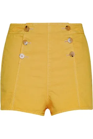 FORTE FORTE Forte Forte Chic Cotton Twill High Waist Shorts Sole