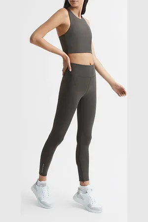Reiss Cara-performance Sports Legging Brown