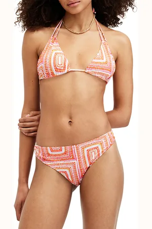 AllSaints Erica Bikini Top Luisa Orange