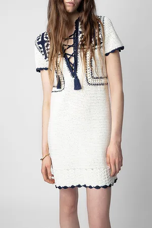 Zadig & Voltaire Zadig & Voltaire Imany Co Crochet Ecru