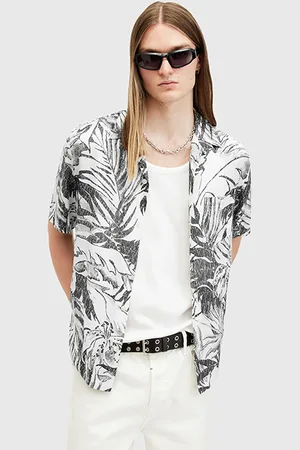 AllSaints Pulse Ss Shirt Off White