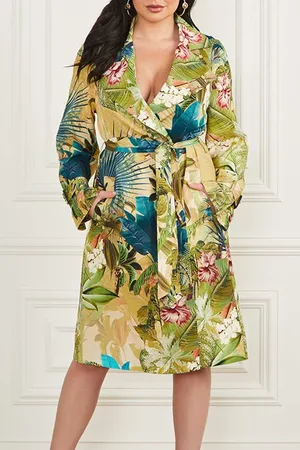 Guess GUESS Teresa Trench Sanctuary Print