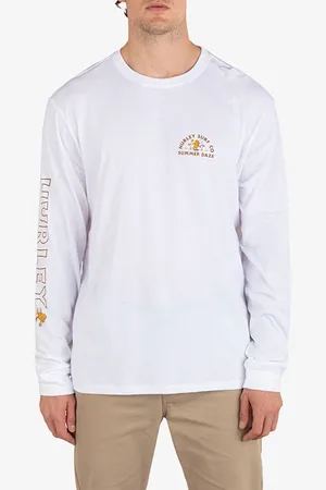 Hurley Evd Summer Daze Long Sleeve White