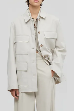 Closed Women Field Jacket Jackets & Coats Grain Beige Grain